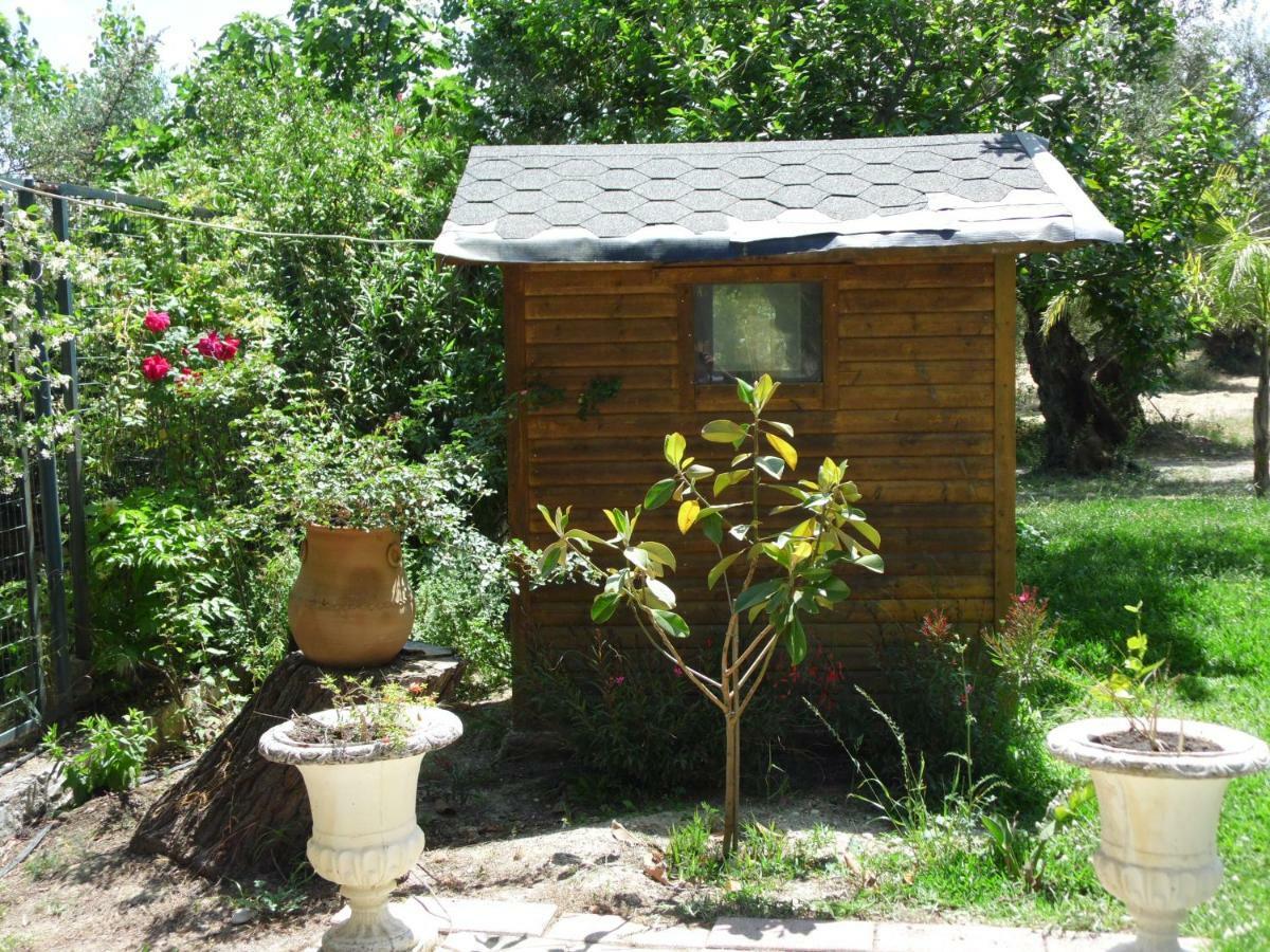 Theni Olive Grove Villa Kato Yerakarion ภายนอก รูปภาพ